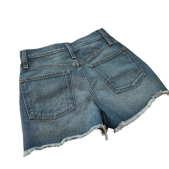 Madewell The Perfect Jean Short: Step-Hem Edition 24 NEW - Picture 4 of 7